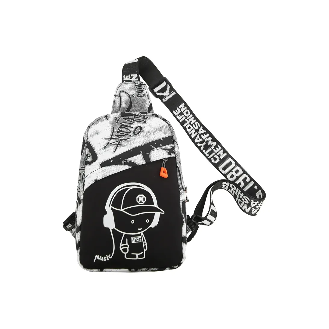 Chinllo Холст Сумка через плечо Стандартная Подростки