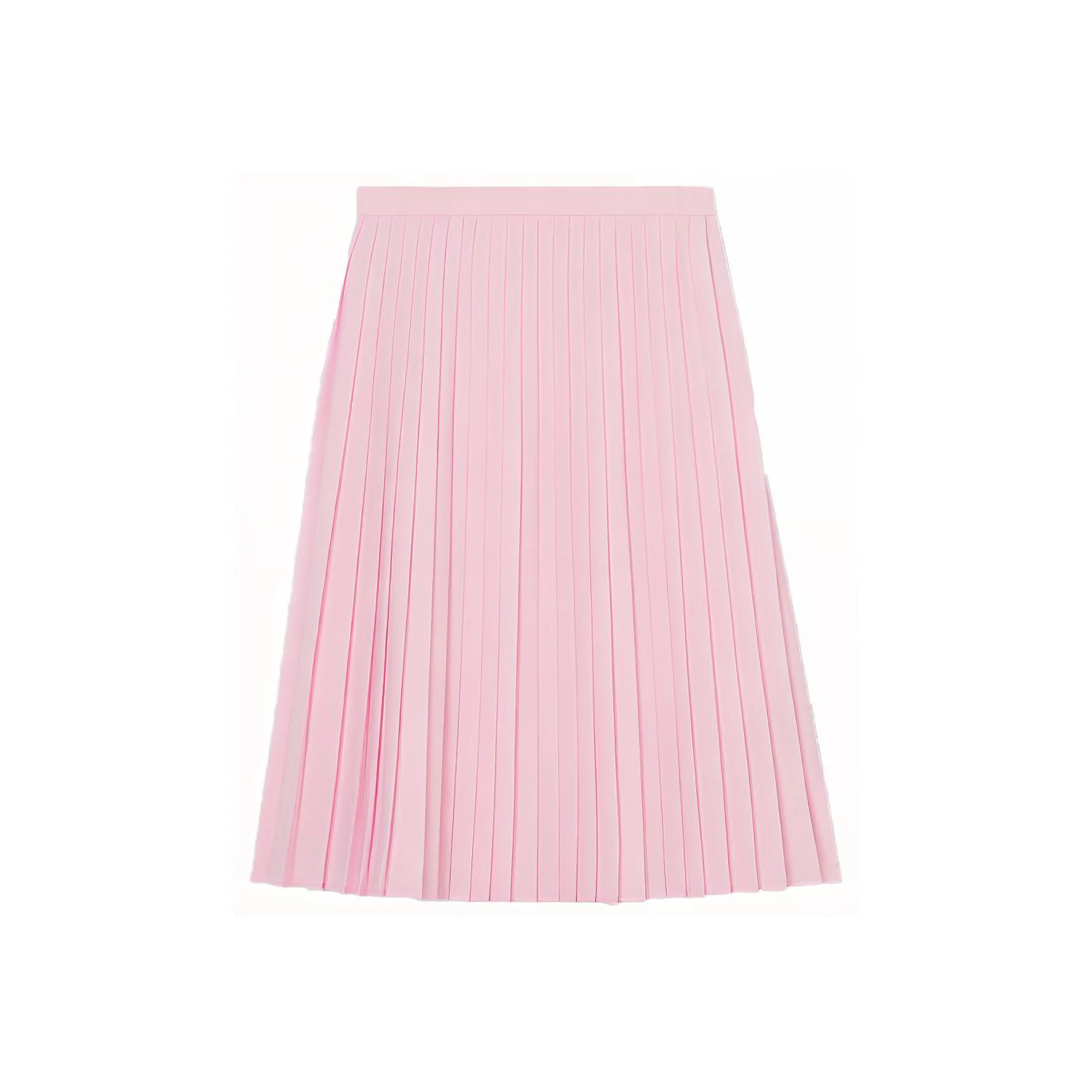 Burberry Повседневный Длинный Юбка Женские Розовый