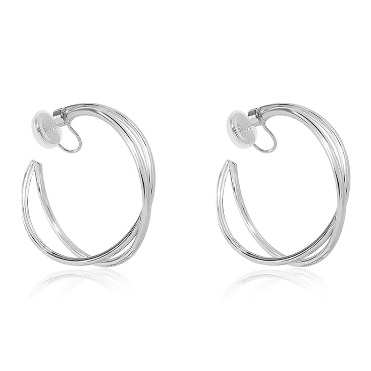 Inkopper Сплав Нижняя заколка On Серьги Женские