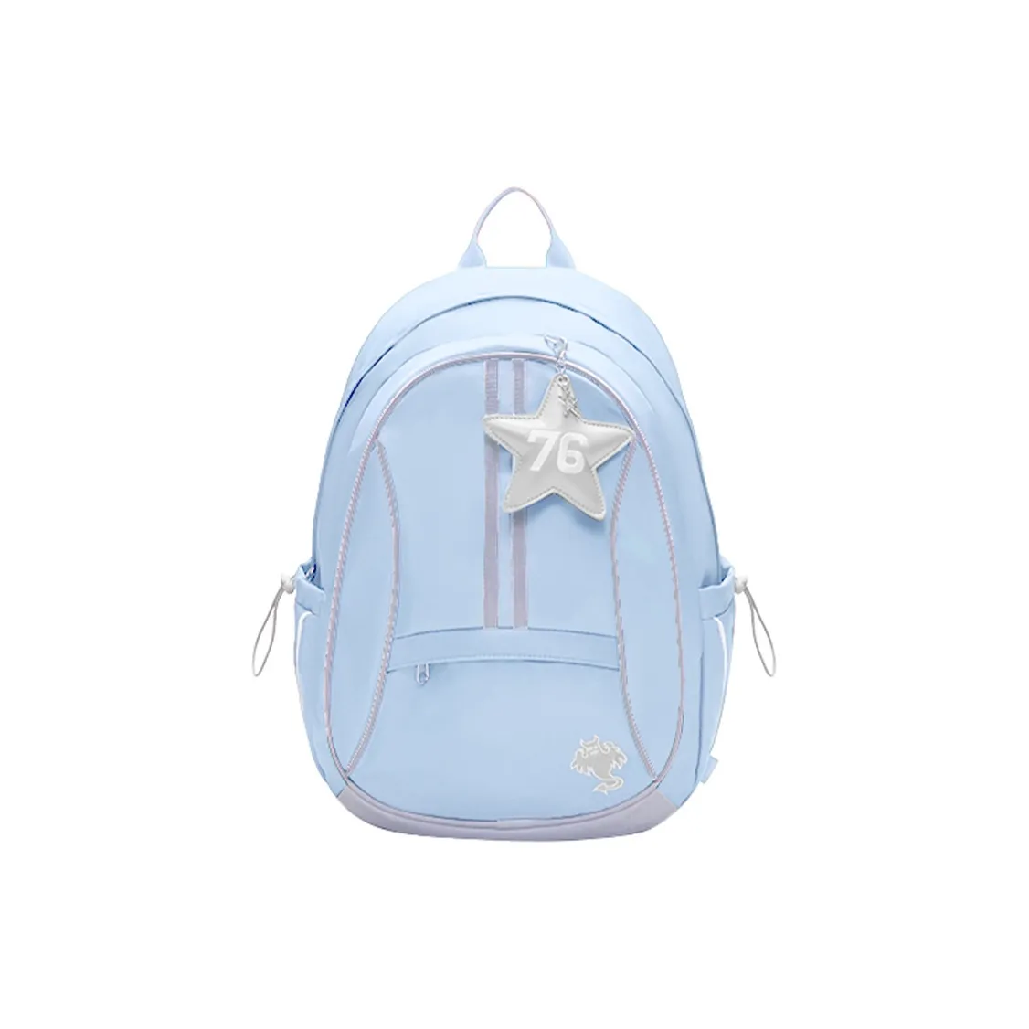 LBPC Нейлон Рюкзак Стандартный Унисекс Черный Красный