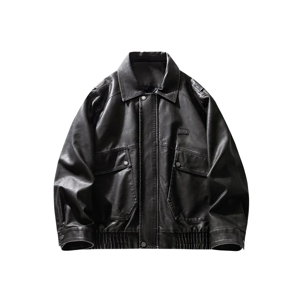 HZWH Мужские кожаные куртки