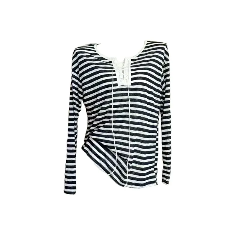 NFV Длинный рукав Т-рубашка Женская