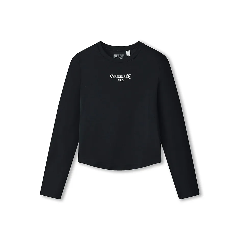 FILA ORIGINALE Глубокий черный BK Женские T-рубашки