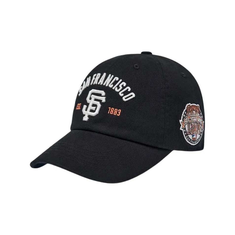 MLB 100% хлопок Кепки Унисекс Черный