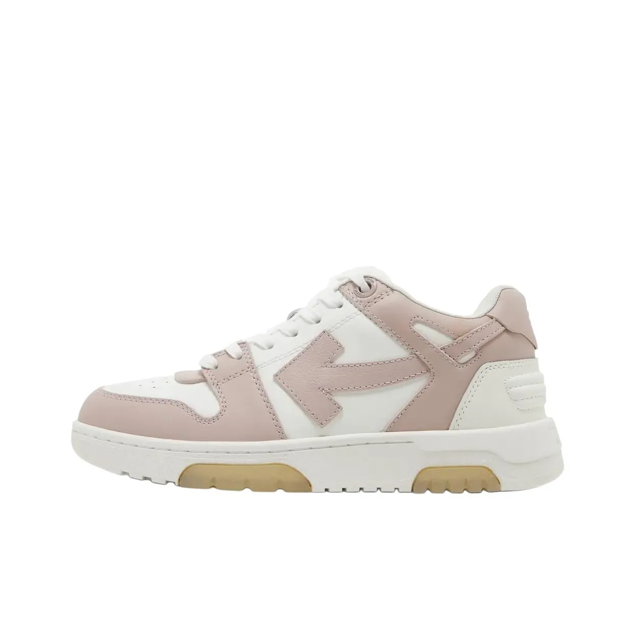 OFF WHITE Out Of Office Low Top Sneaker 'Pink White' Women's