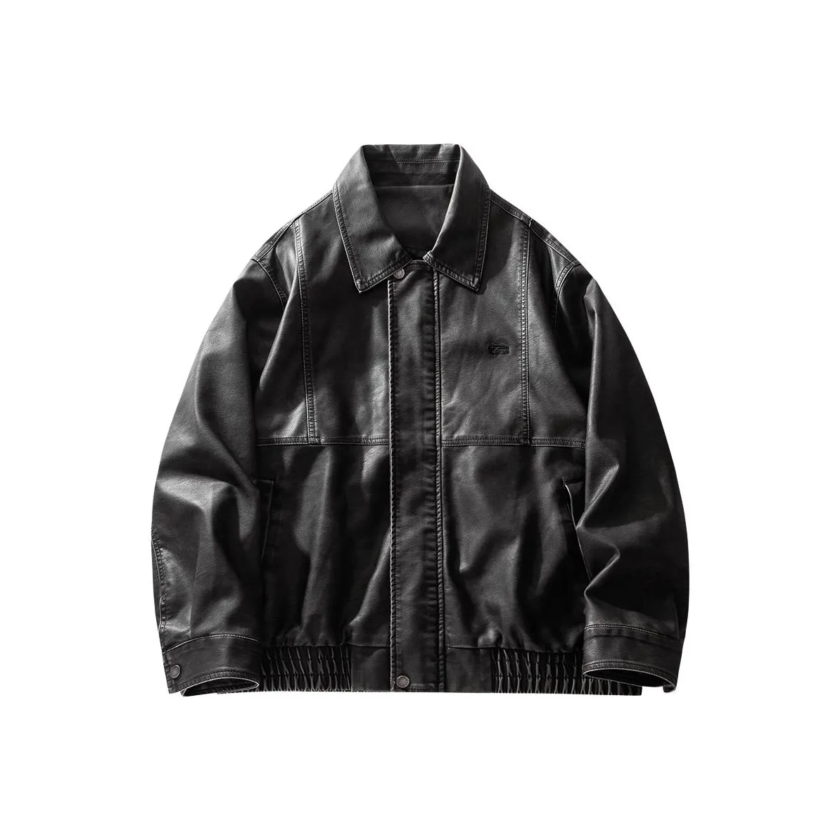 HZWH Мужские кожаные куртки