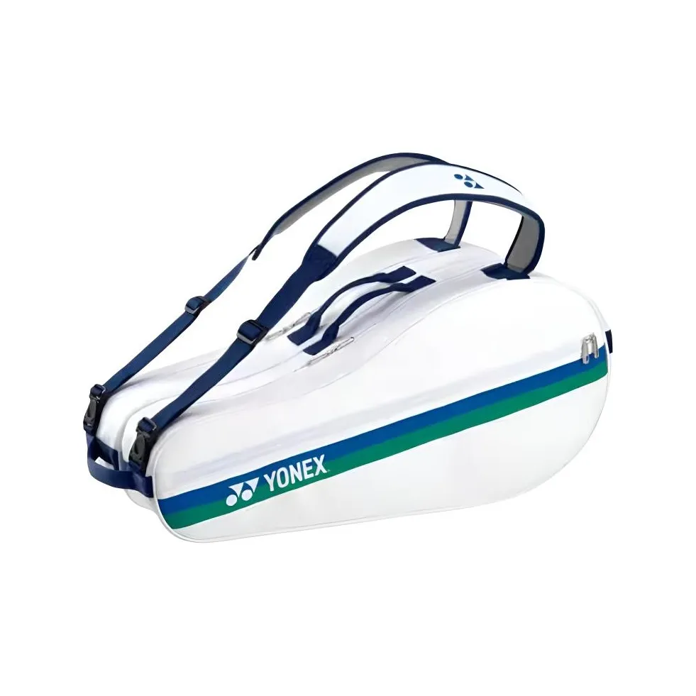 YONEX Сумки для бадминтонных ракеток 6 шт Рюкзак Белый Унисекс