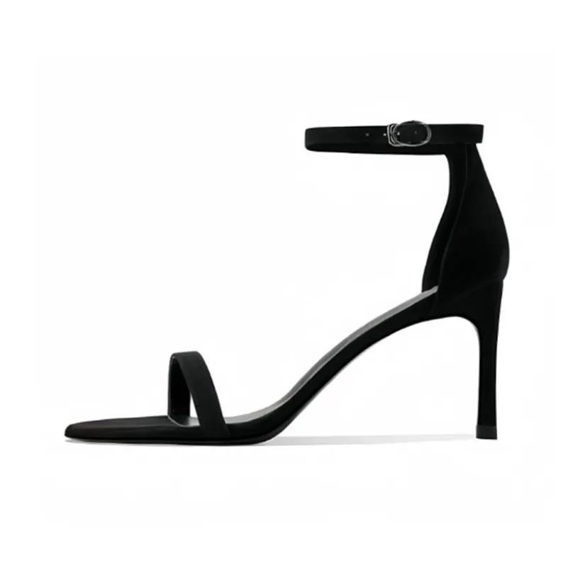 Lanza One Ремешок Сандалии Женские Черные