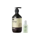 2종 세트: 식물 추출물 샴푸 500g + 비듬 치료 에센스 50ml