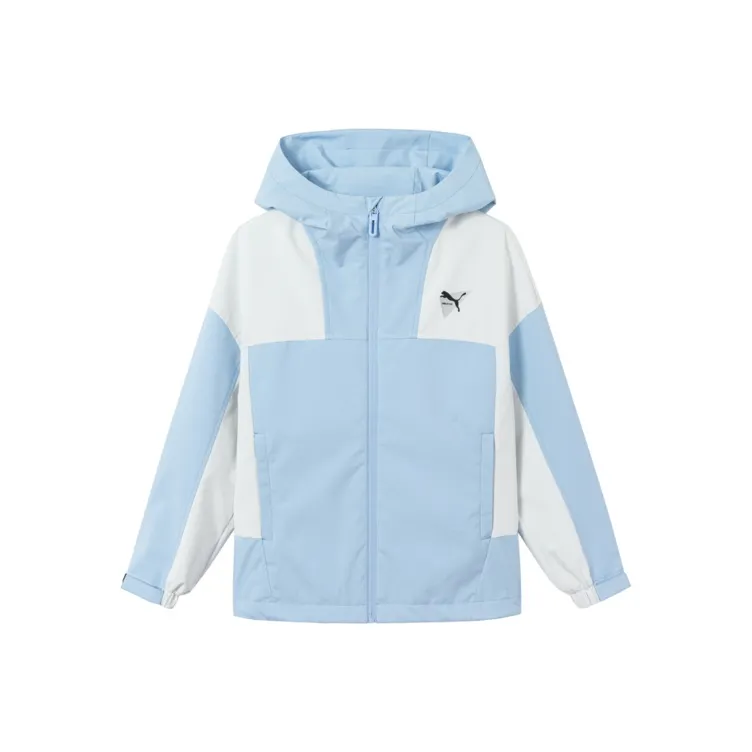 PUMA Куртка Синий Белый Тон Детская