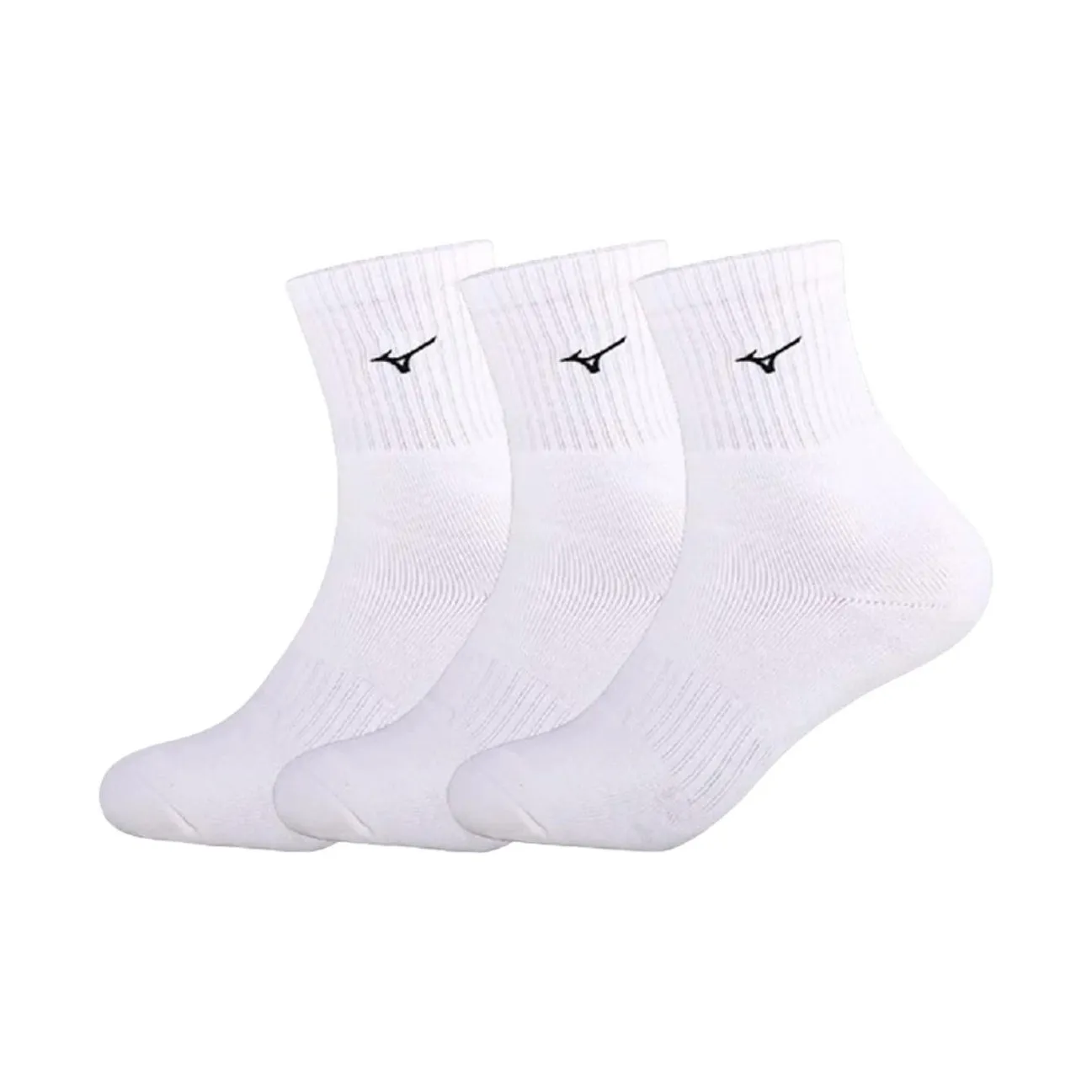 Mizuno White 62CXCA0201 Unisex MID Носки до икры