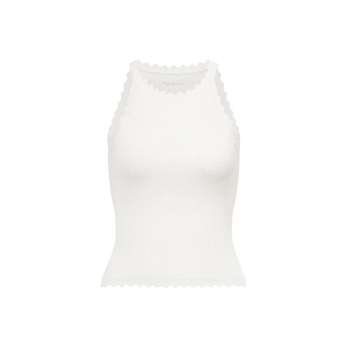 Ariseism Wave Edge Outerwear Halter Top Tank Women's Summer Slim Fit Top Women's