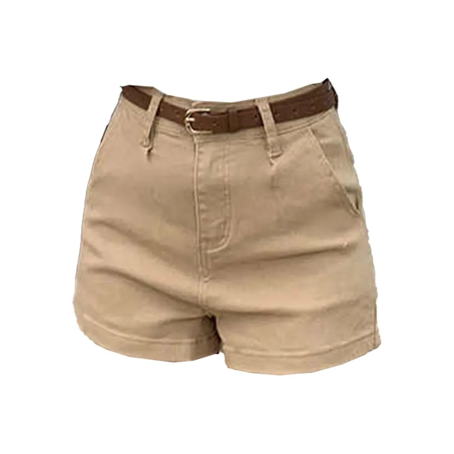 XDFM Хаки Женские Джинсовые Шорты