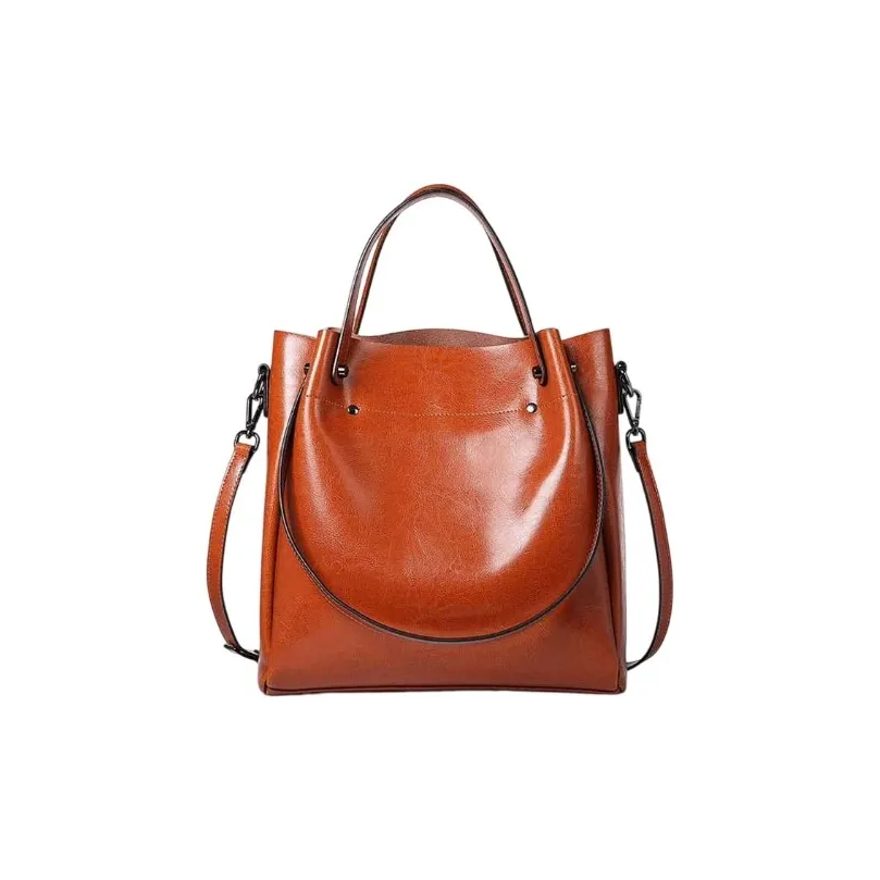 DIFFERENT FACES Коровья кожа Одно плечо Сумка Обычный Женский Карамель