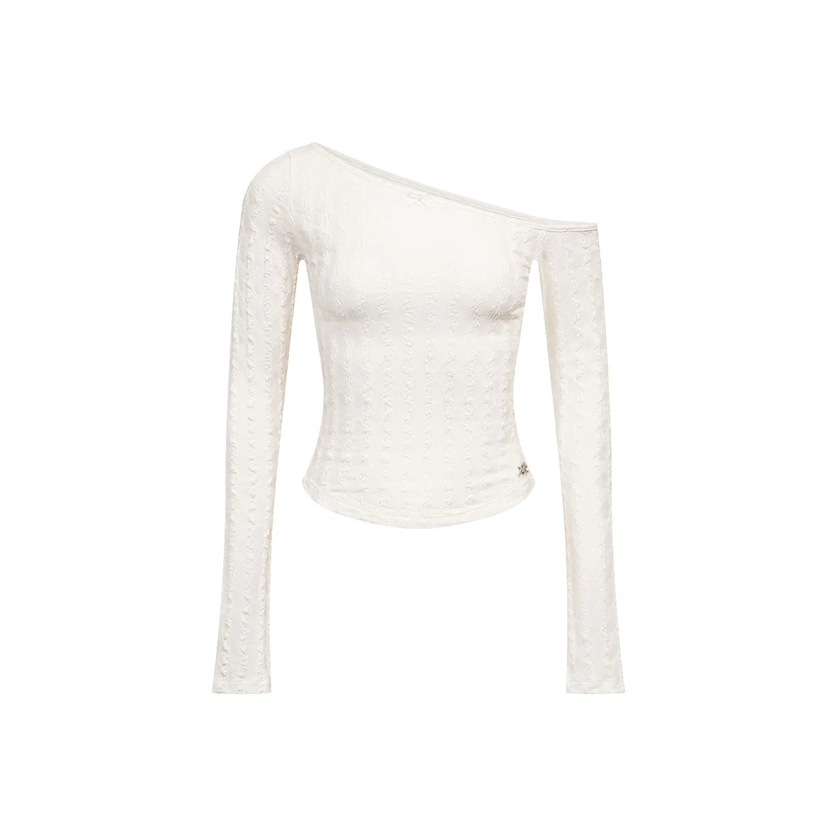 Ariseism Обычный Асимметричный Длинный Рукав Т-Рубашка для Женщин Осенний Облегающий крой Топ Женский