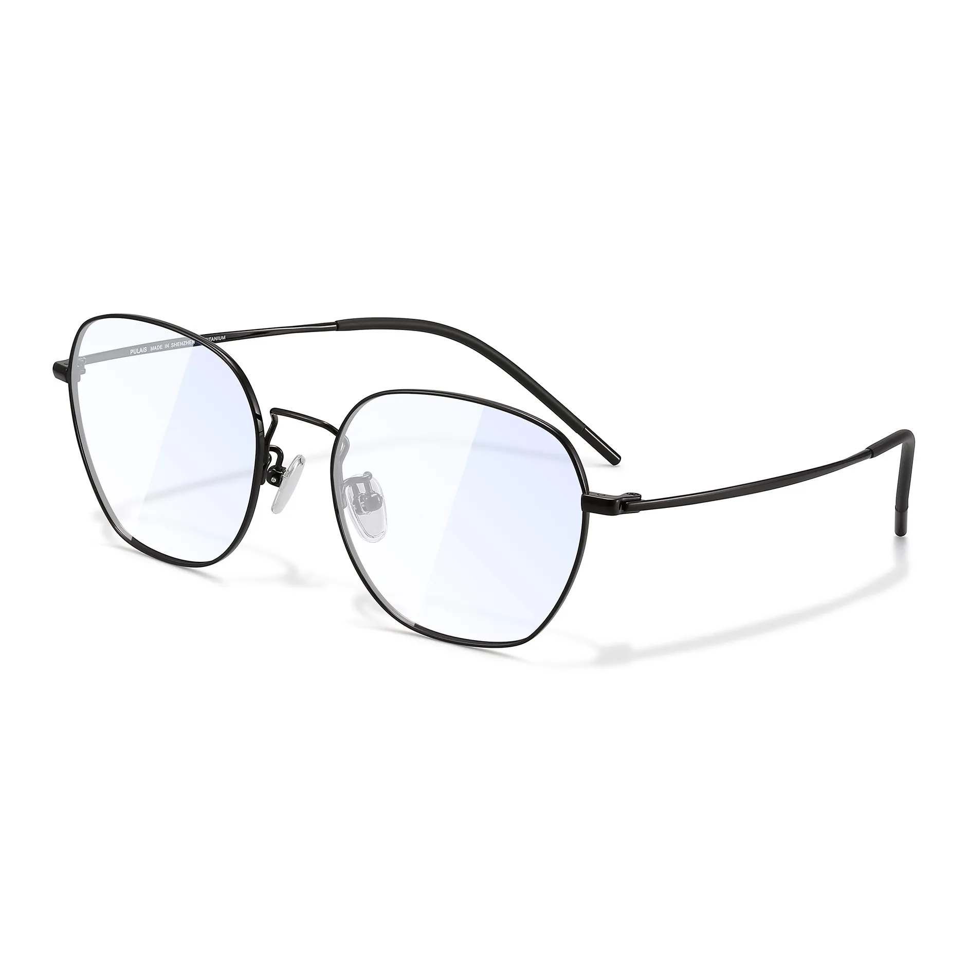 PULAIS β-титан Резина Неправильный многоугольник Функциональные очки Унисекс