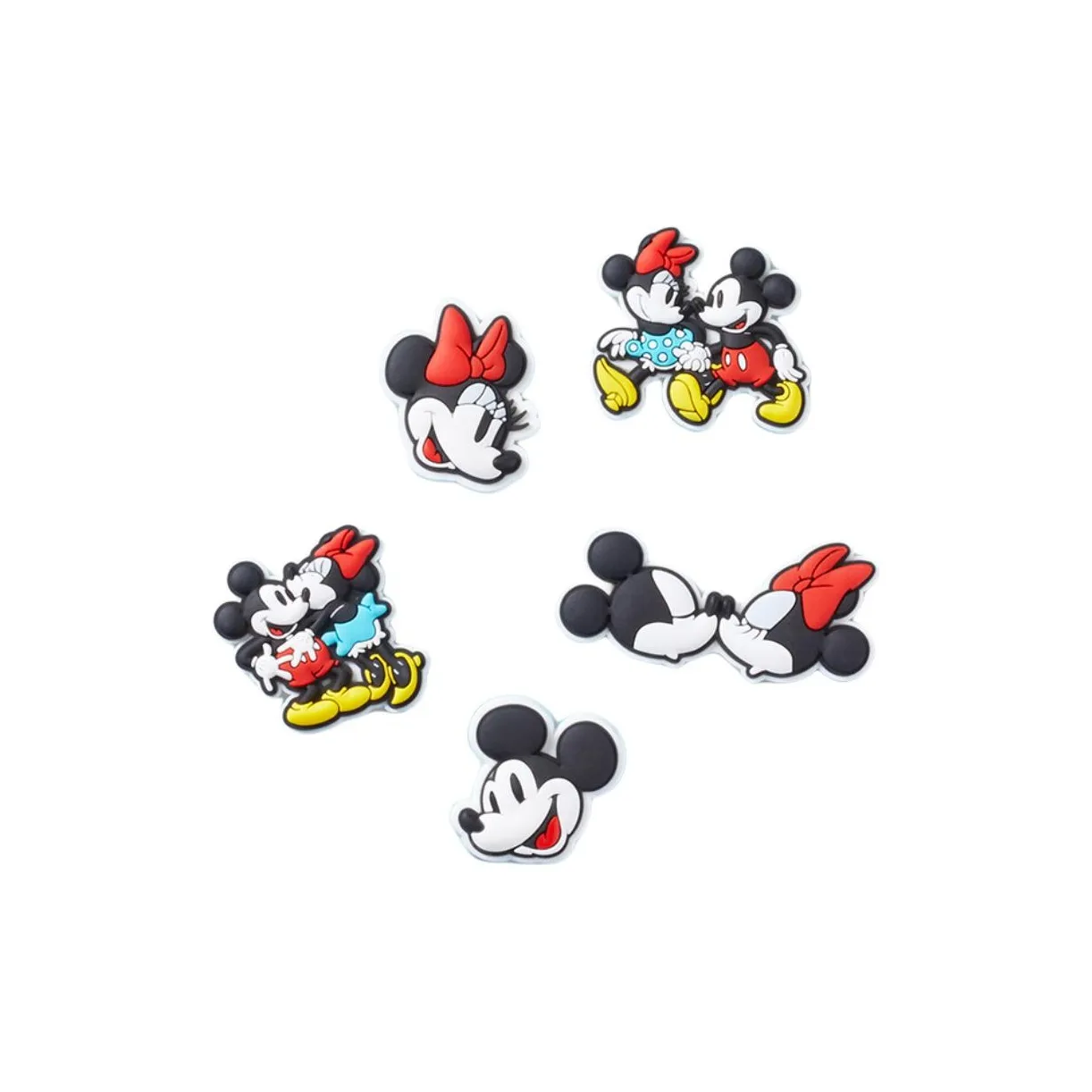 Crocs ПВХ Аксессуары для обуви Унисекс Многоцветные