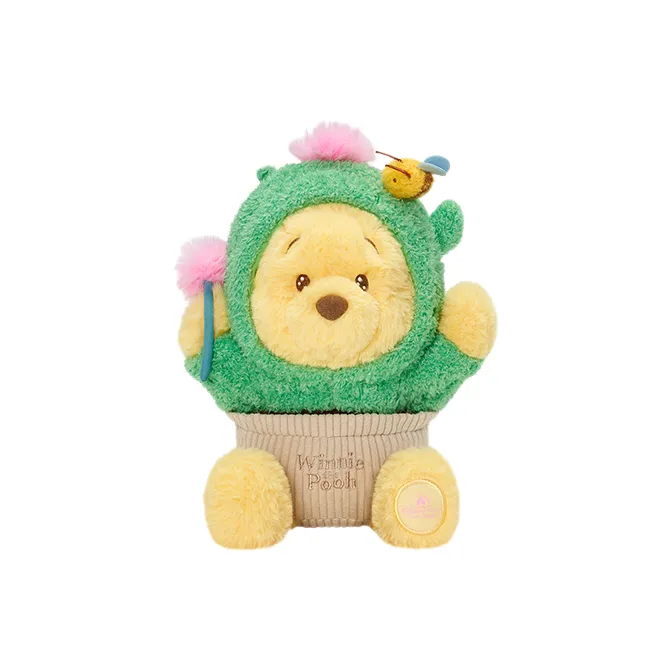 Disney x DISNEYLAND Winnie Cactus Куклы Плюшевая кукла 23 см Рекомендуемый рост Shanghai Disney