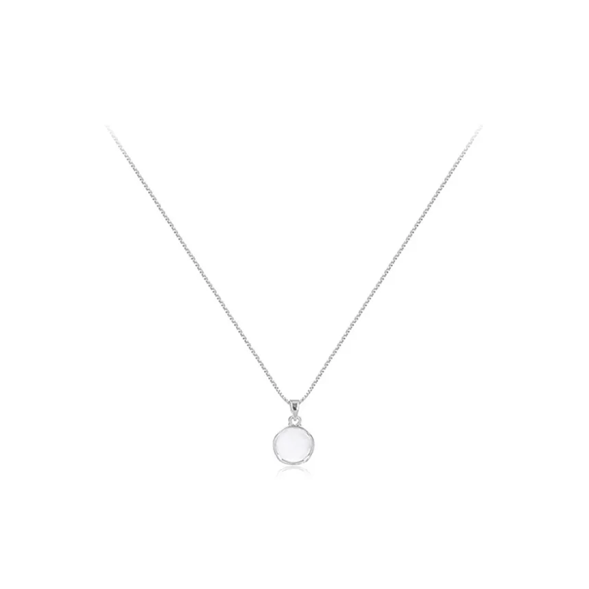 JOLLY NOTE Белый нефрит Бодхи Ожерелье Женское