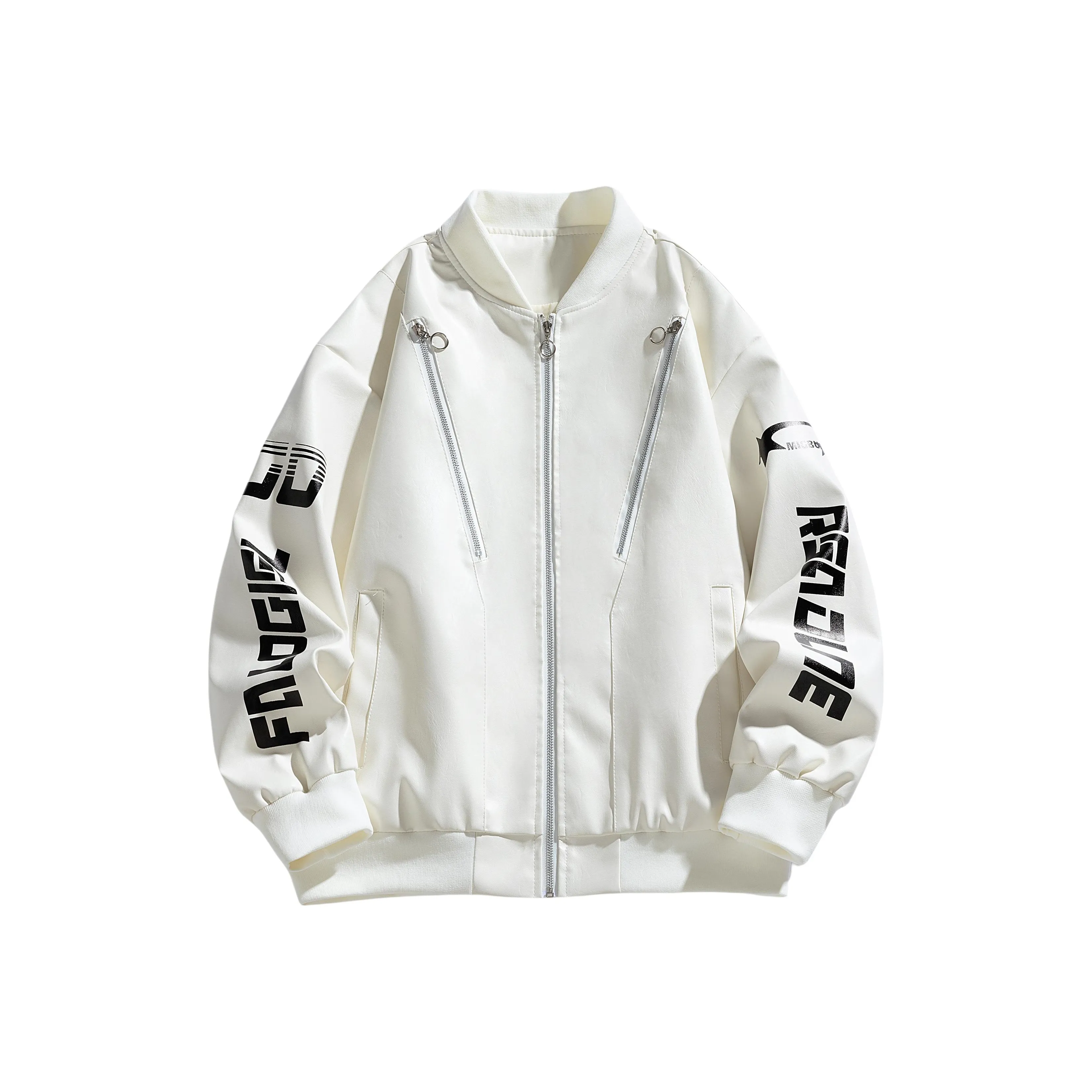 SRKJ Унисекс Кожаные куртки