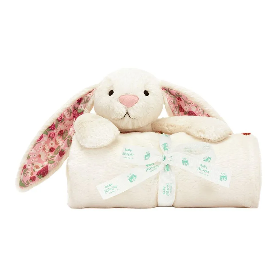 JELLYCAT Bunny Collection Цветочный Кремовый Кролик Одеяло Аксессуары для кукол