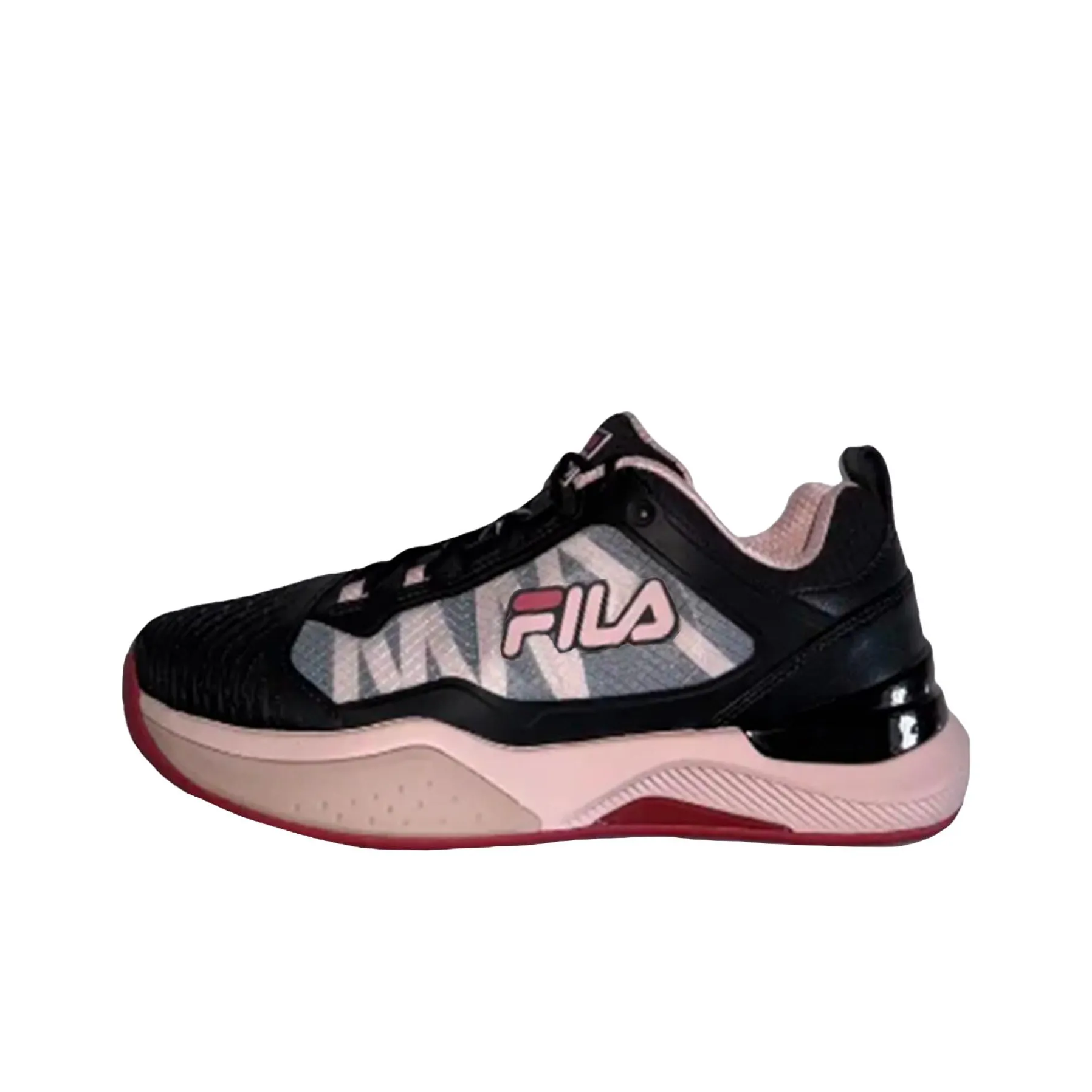 FILA SPEED SERVE Низкие кроссовки для тенниса женские черные и розовые