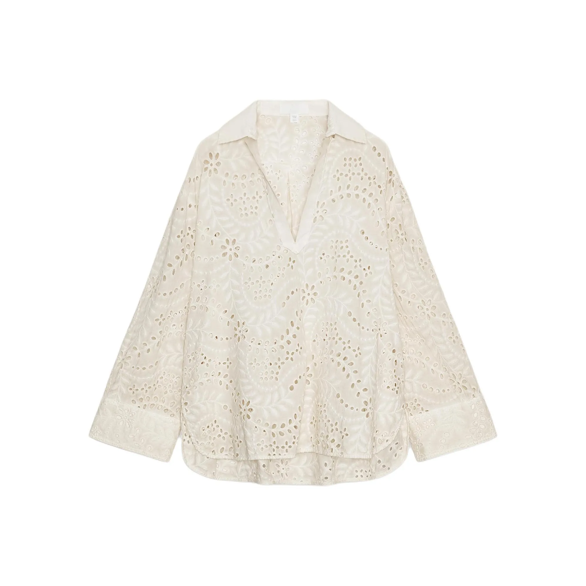 ZARA ZW Series Коричневые Женские Рубашки