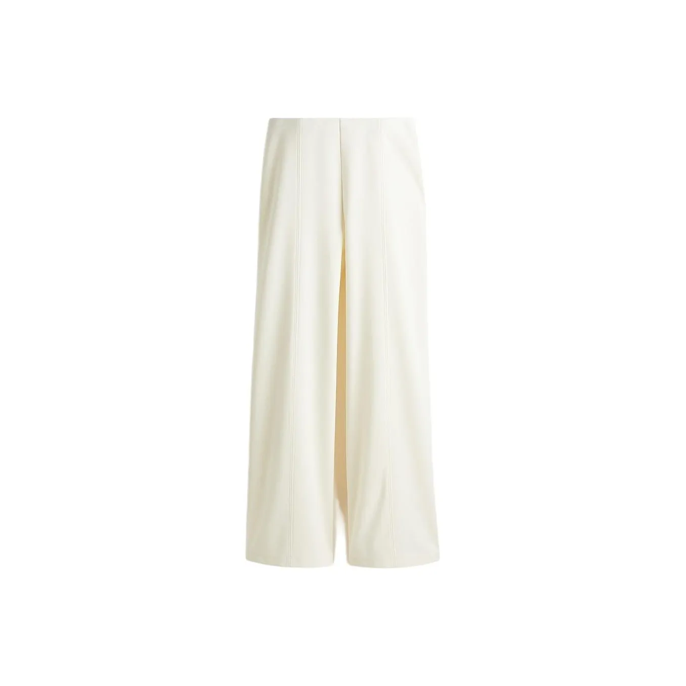 H&M Кремовые Женские Повседневные Брюки