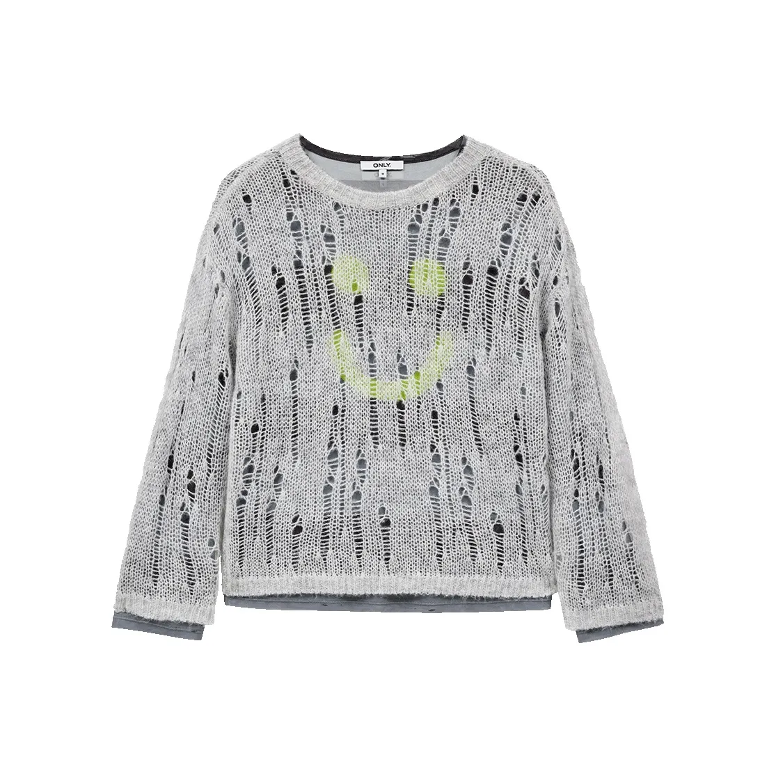 Only G19 Светло-серый Прозрачный Женский Трикотаж