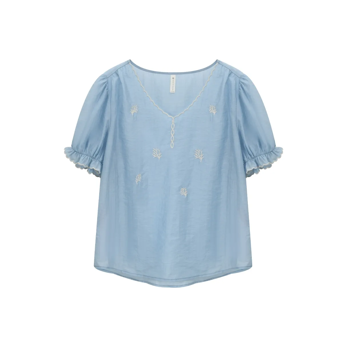 MISHOW Blue Women's Shirts MISHOW Синие Женские Рубашки