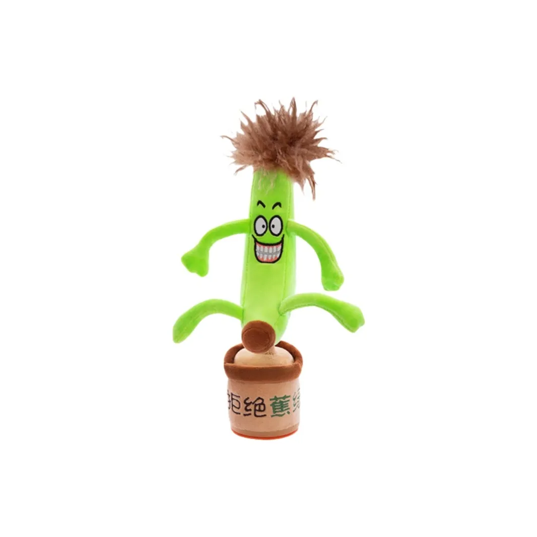 Magic Keku Запрещенный Плантановый зеленый Банан Свет Вверх Игрушки 40см