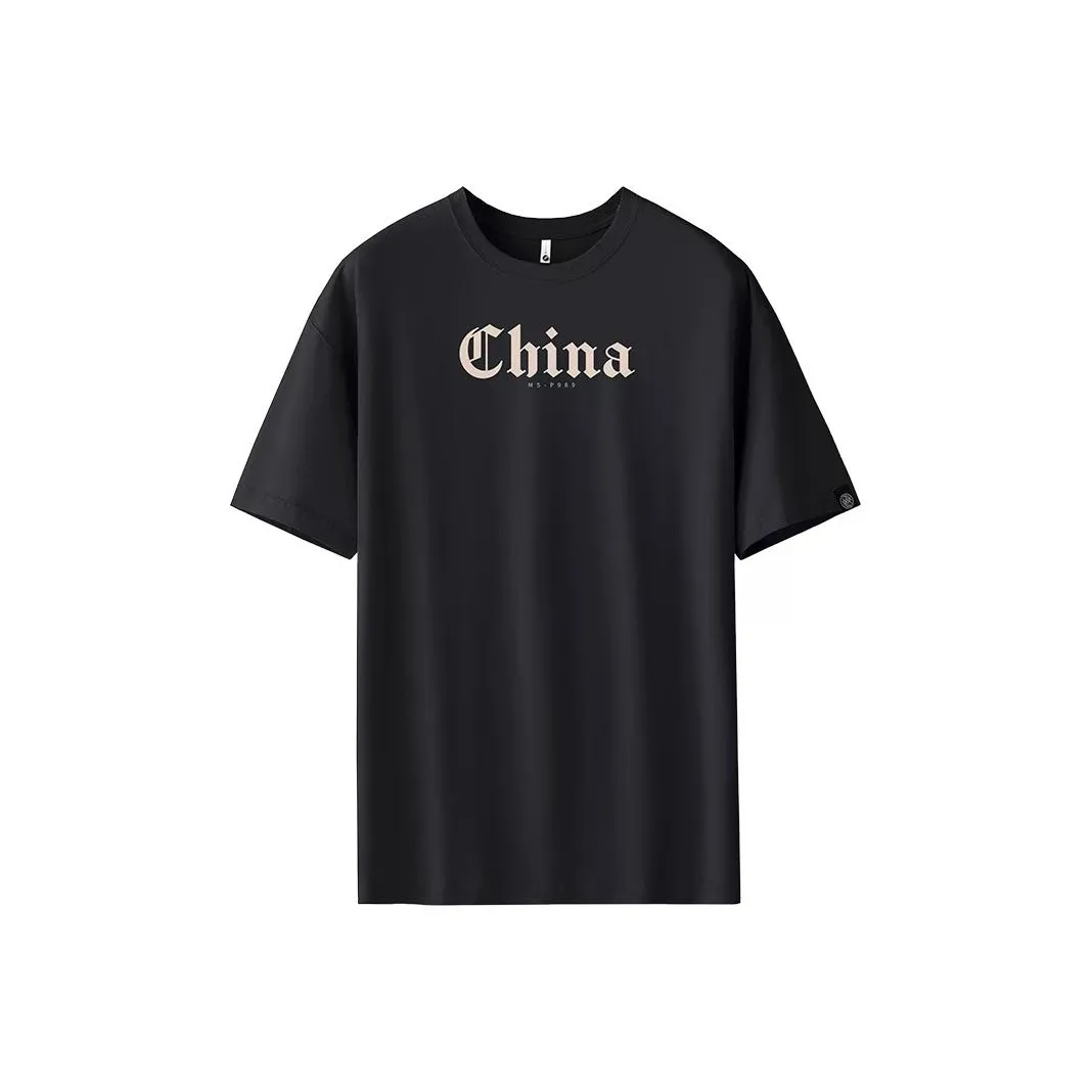 CHAOLIUKE Черные Мужские T-рубашки