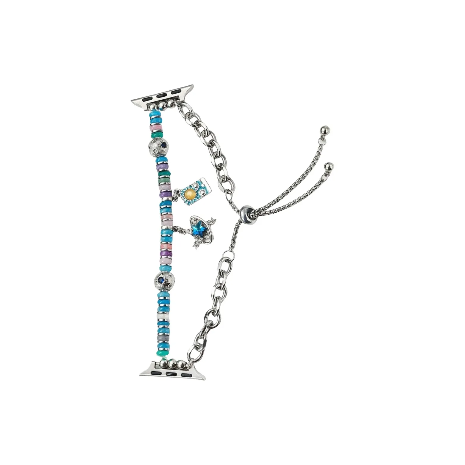 Wepro Ремешок Apple Совместимость Нержавеющий Стальной Материал 138 мм