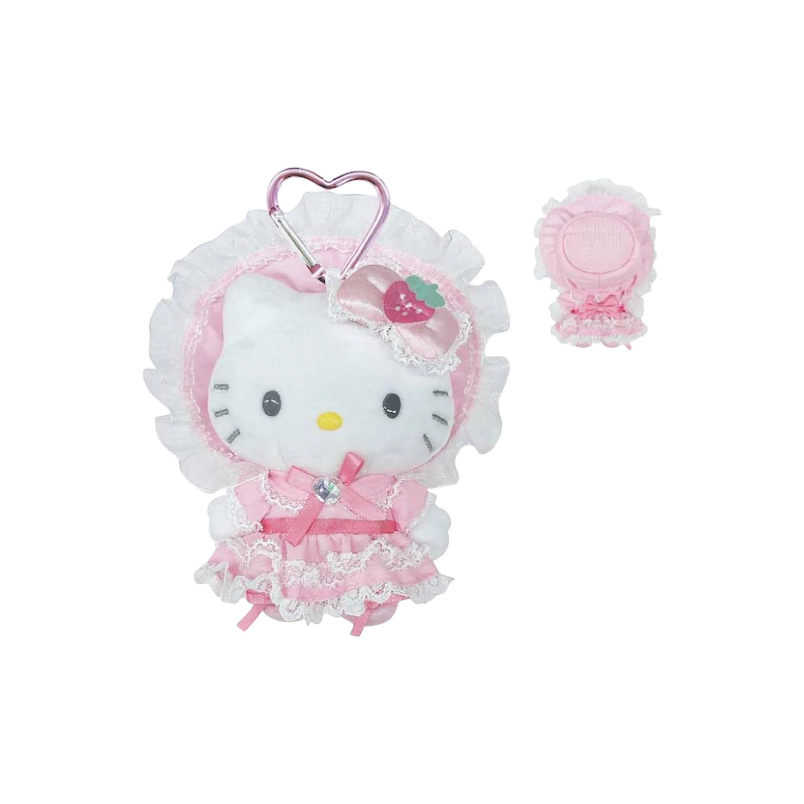 Санрио Hello Kitty NIC Клубничный Лолита Куклы Плюшевый Брелок Трумпеты Высокие