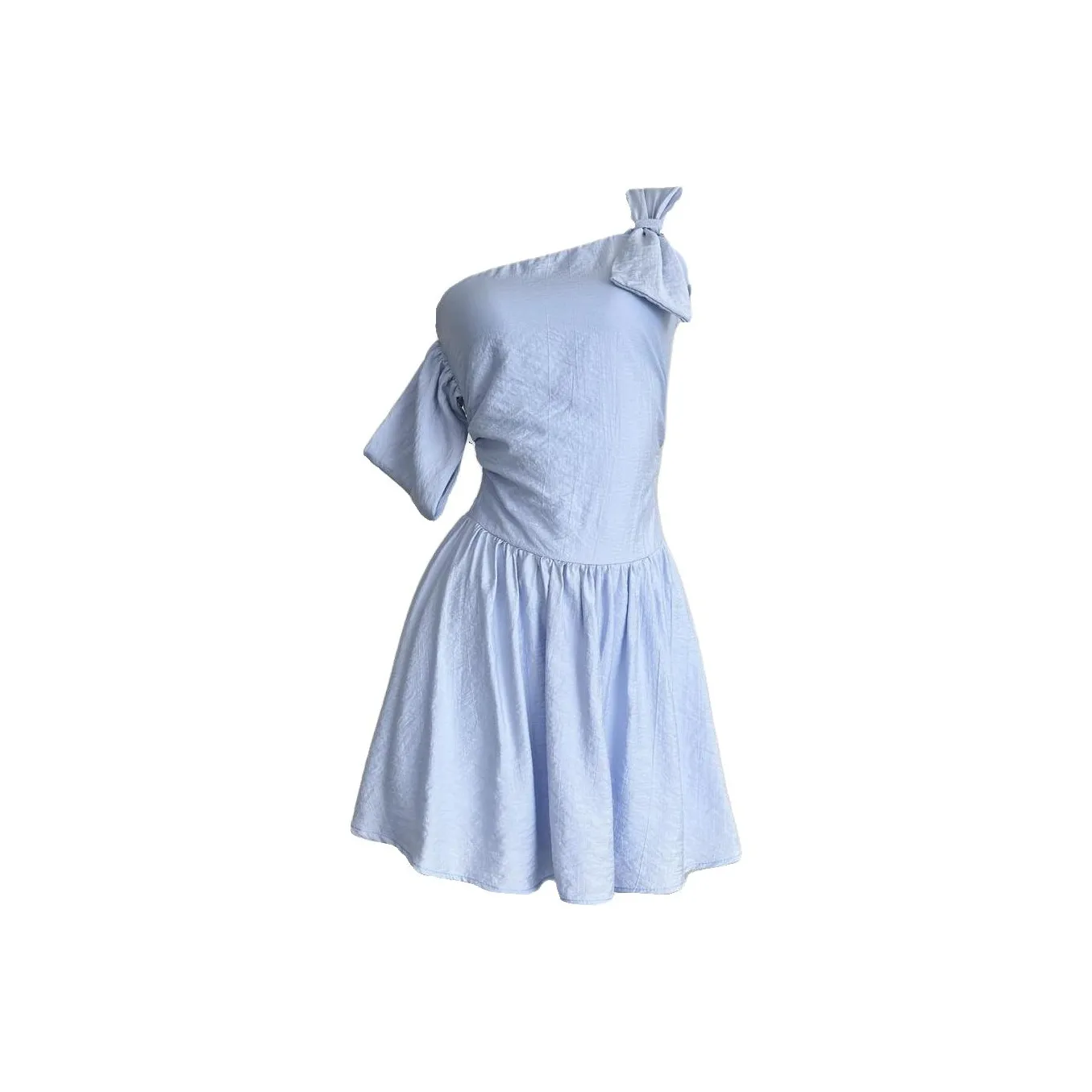 EMDPN Светло-синие женские платья без рукавов