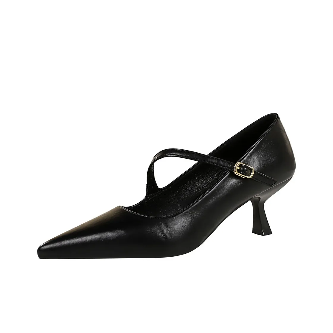 YAFEI XUANYU Узкий каблук Mary Jane обувь 6 см женская