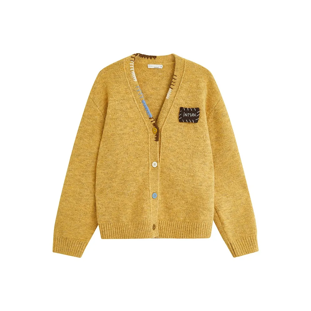 Inman Уменьшение Весов Даты Пре-Осенний Lazy И Доступный Мода Трикотаж Для Осеннего Сезон Женские