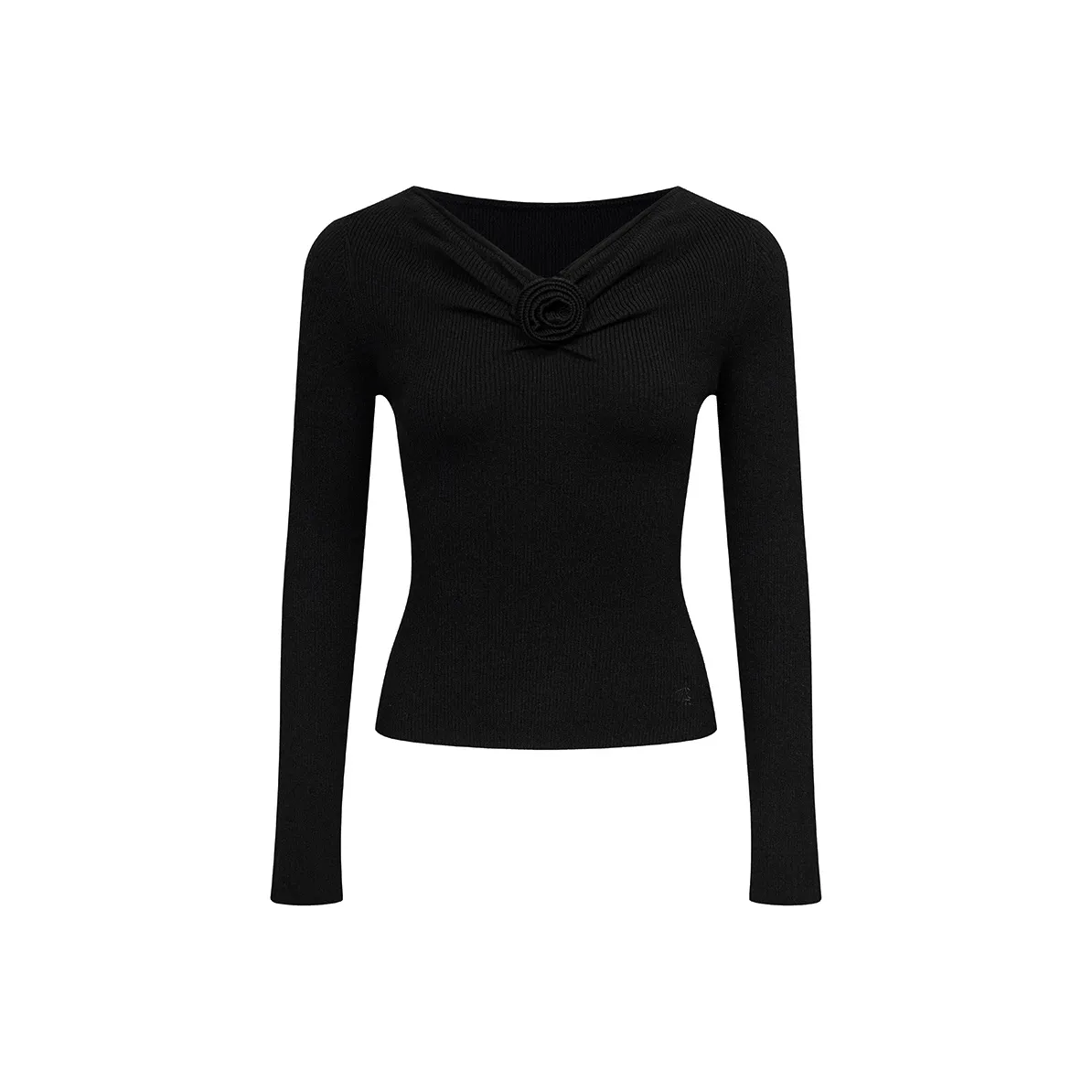 Ariseism Off The Shoulder Розовый Свитер Женский AUTUMN Slim Fit Топ Женский