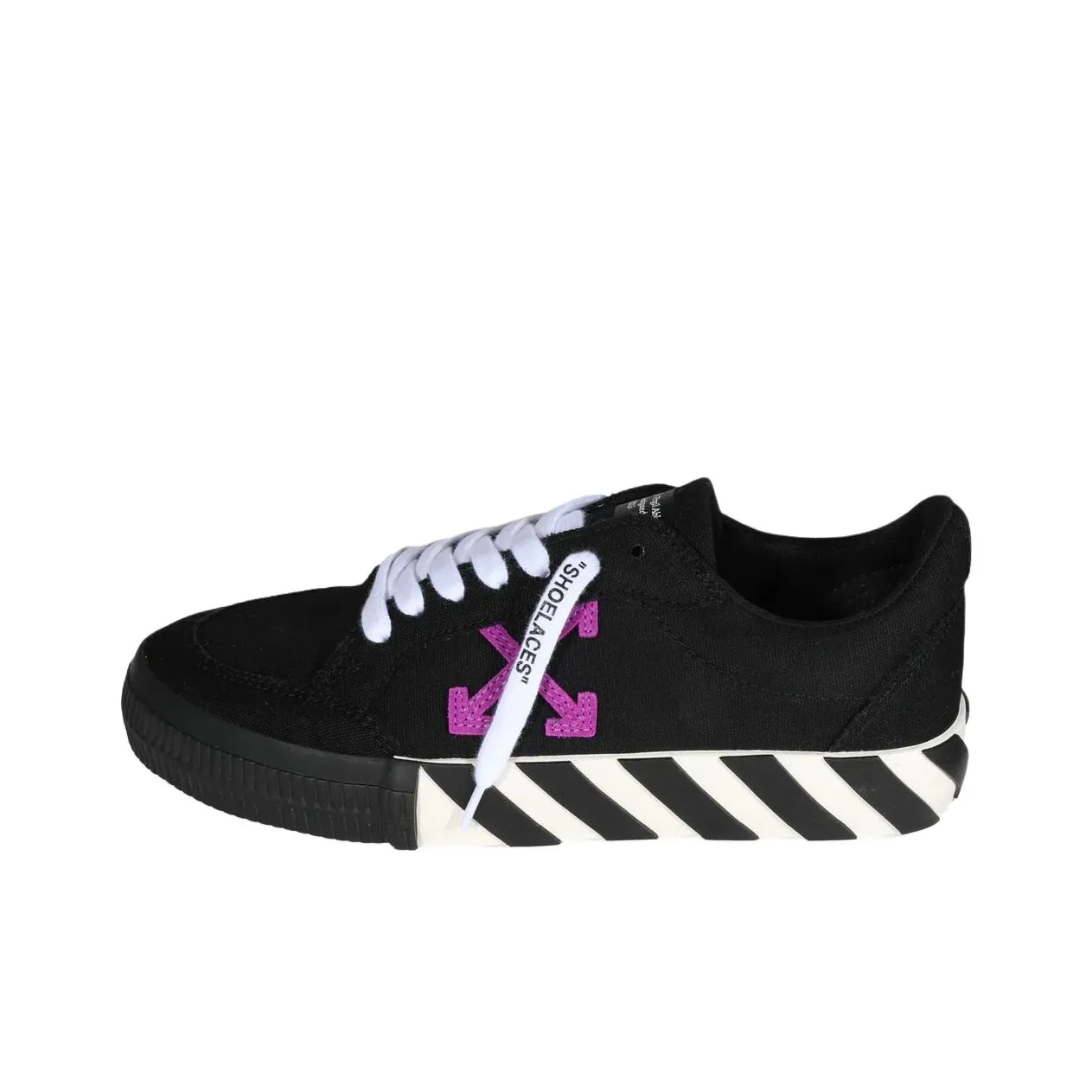OFF WHITE Vulc Low Black Purple