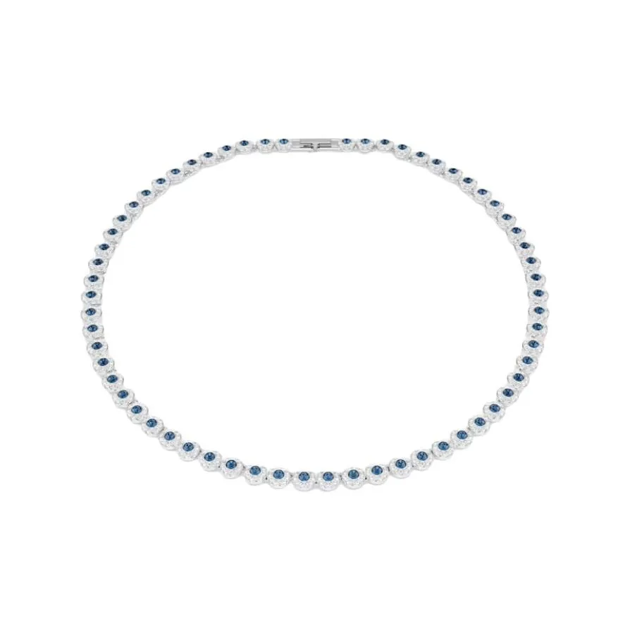 Swarovski Una Angelic Кристальные ожерелья Женские Синий