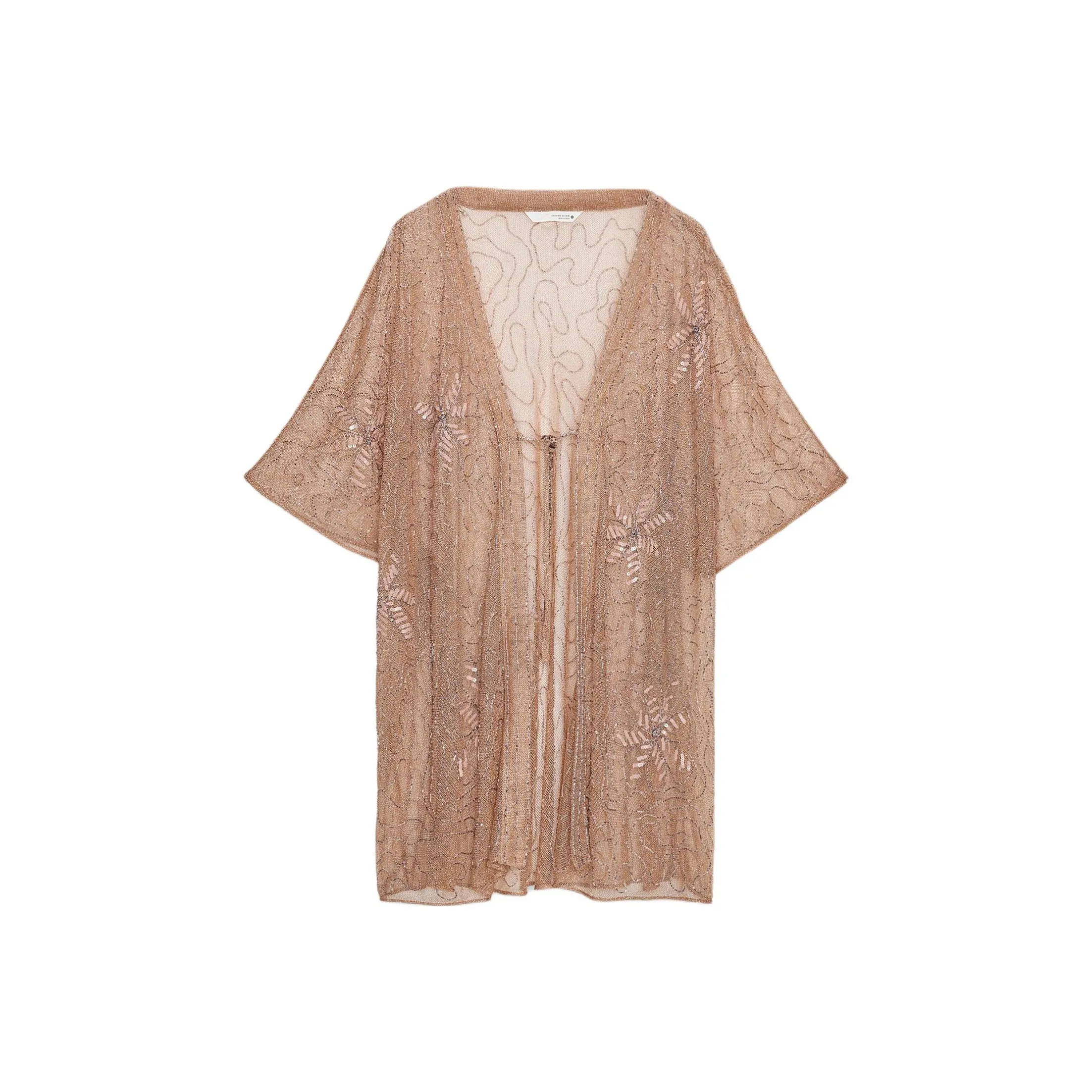 ZARA ZW Series Светло-персиковый Красный Женские Рубашки