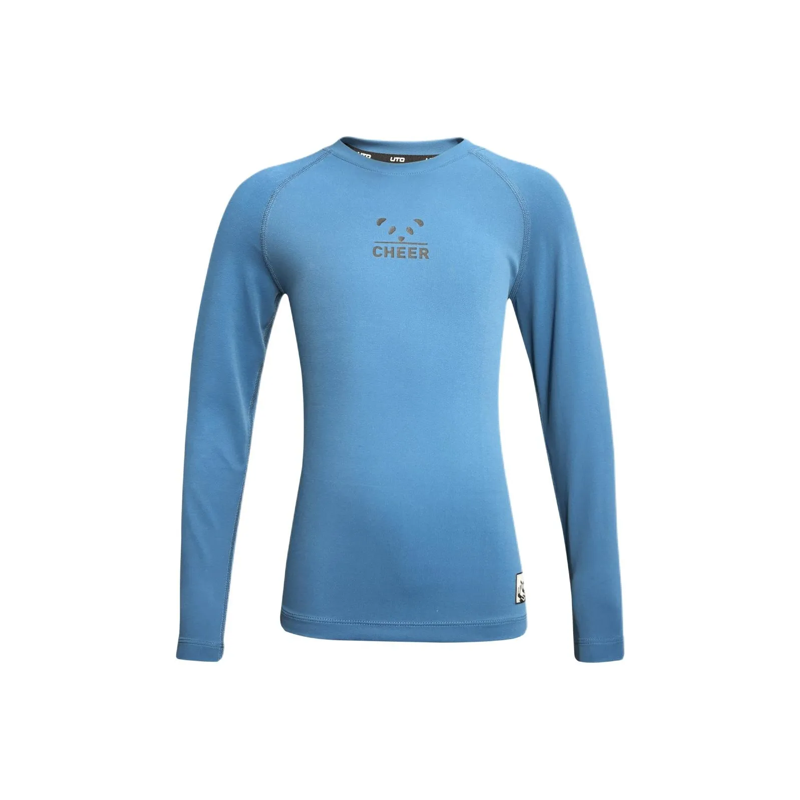 UTO Пэчворк Весна Мужской и Женские Outdoor Спорт Отводящий влагу Быстросохнущий Мода Повседневный Круглый вырез Детский