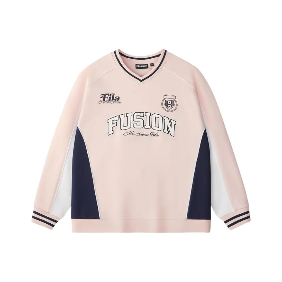 FILA FUSION Толстовка Унисекс Весна Шелк Розовый