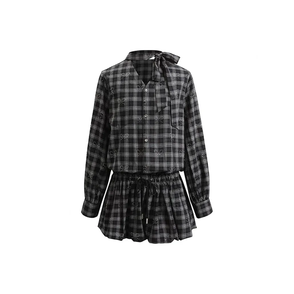 MISSHONEY MH Длинное платье с длинными рукавами женское