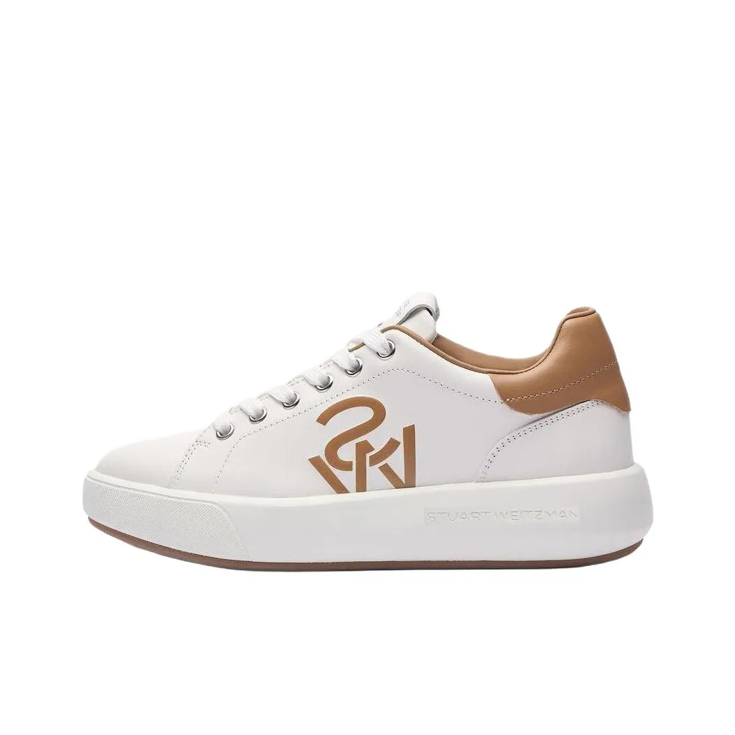 Stuart Weitzman/SW Pro Low Top Skateboard Shoes Women's White