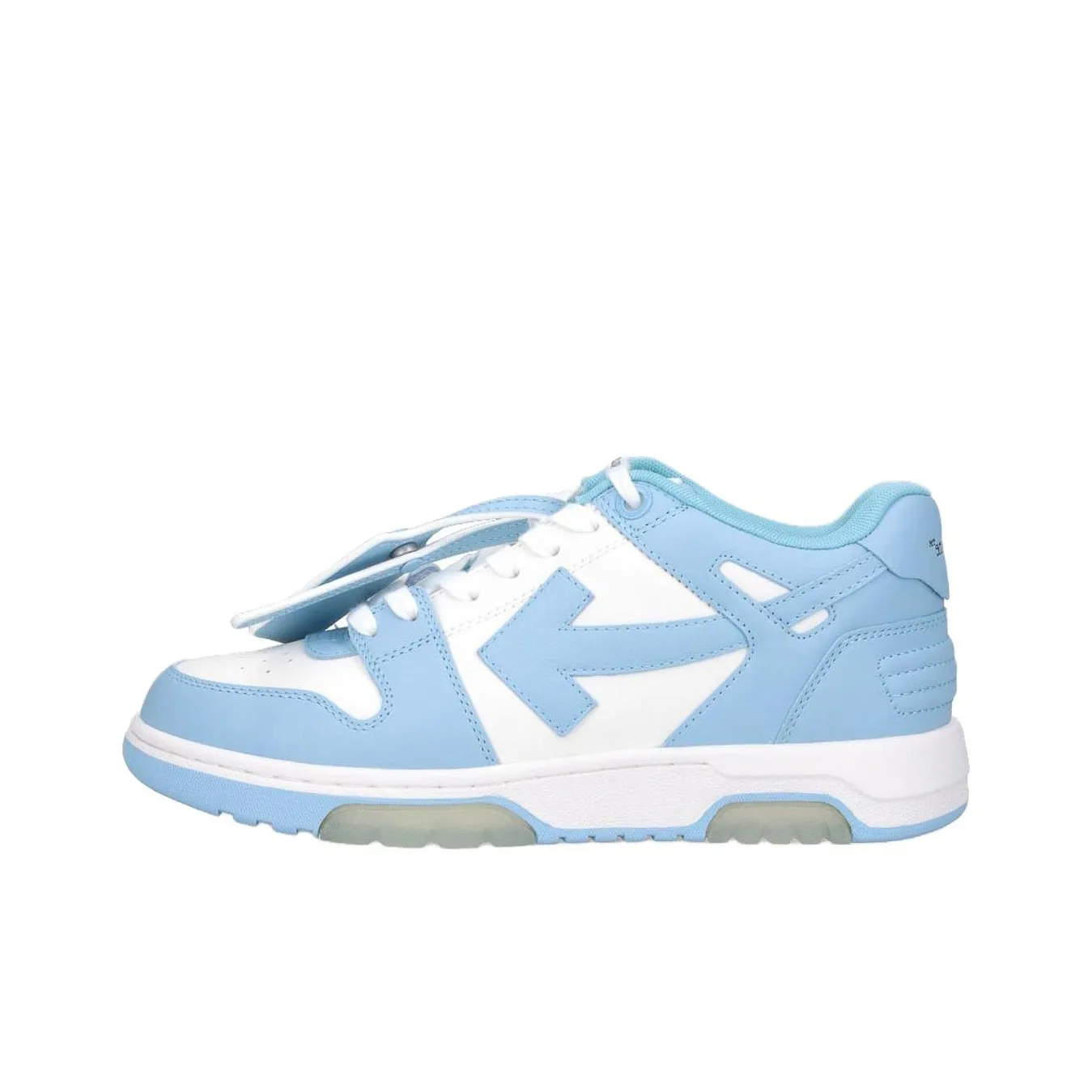OFF WHITE Out Of Office Round Toe Lace Up Sneakers