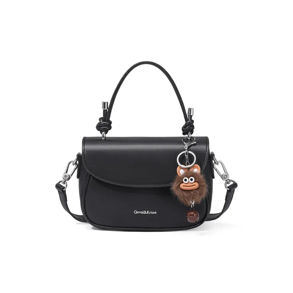 CinvaiKrose Коровья кожа GOOD Looking Седло Сумка Сумка через плечо Сумка Маленькая Женская Многоцветная