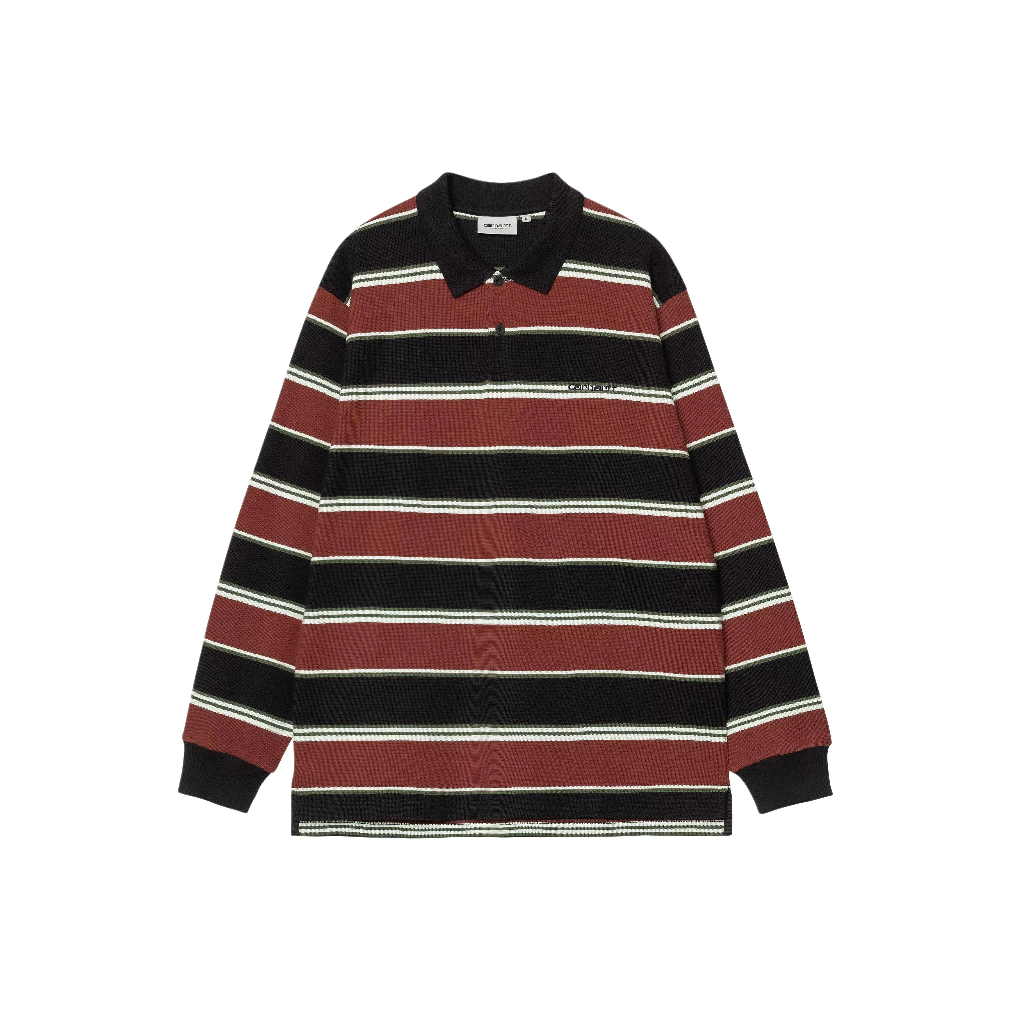 Carhartt WIP FW25 L S Malone Rugby Shirt Polo Men's