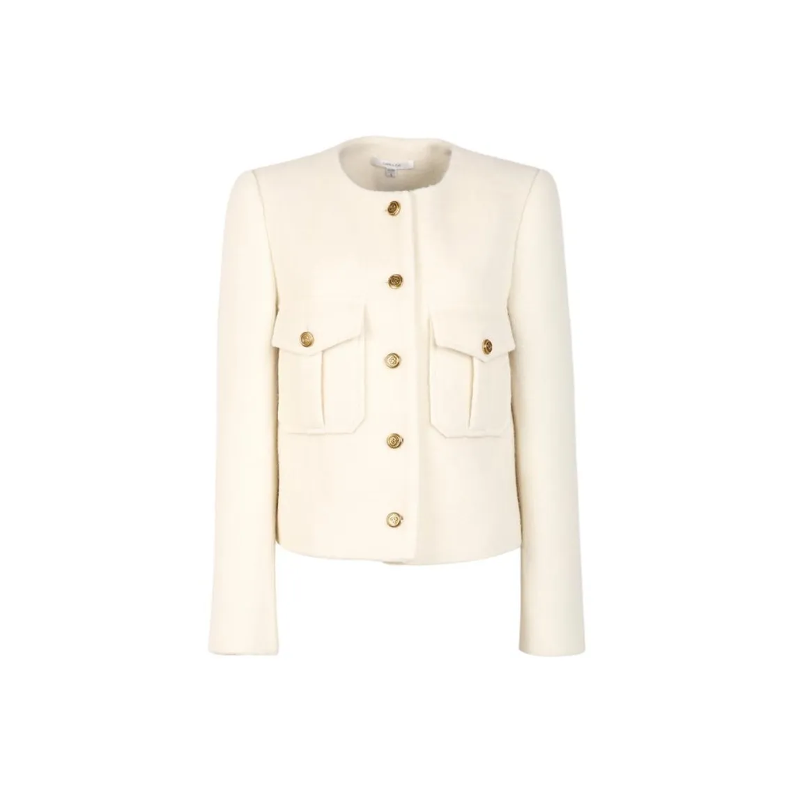 Caroline Экрю Женское Пальто