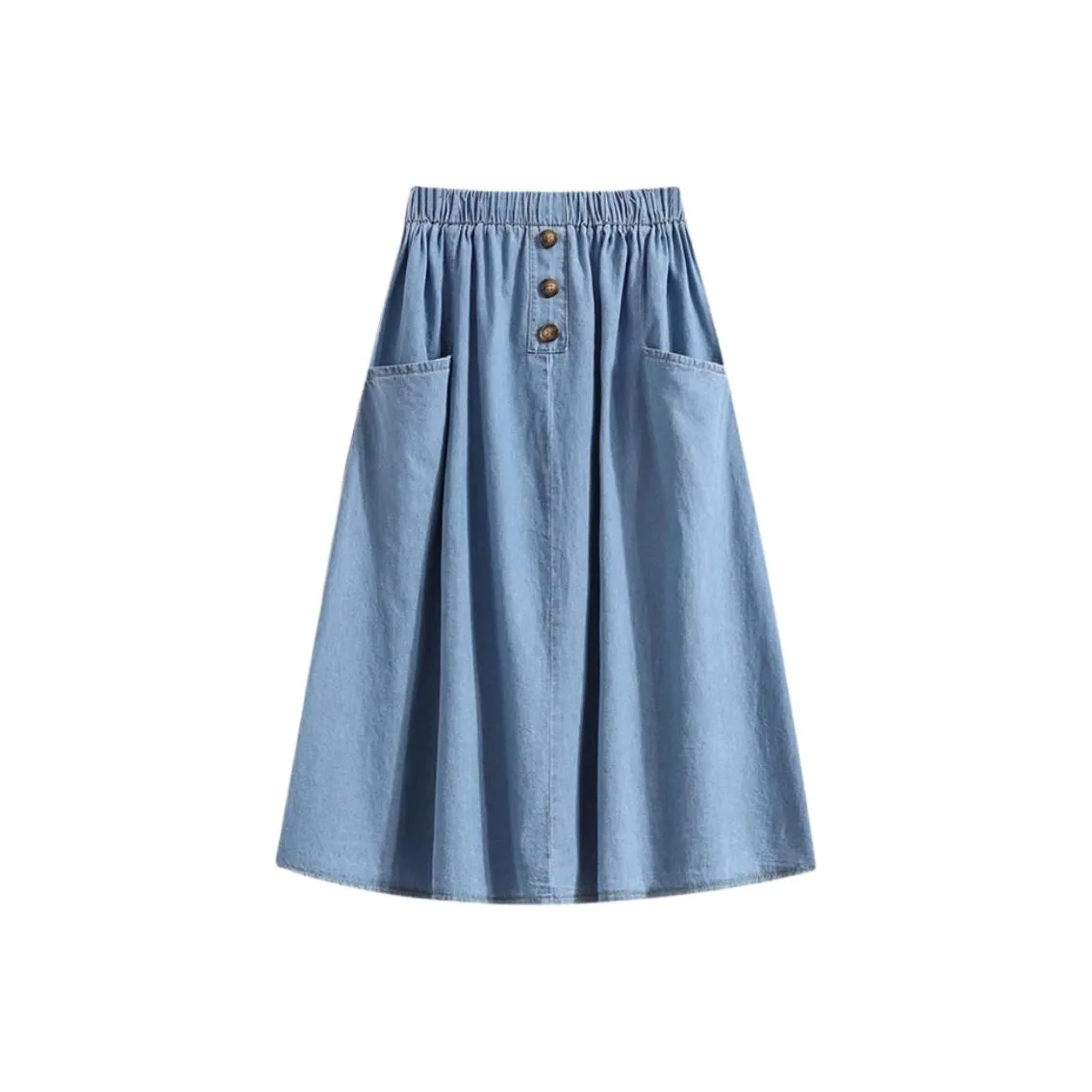 ABBY GODDESS Деним Длинная Юбка Женская